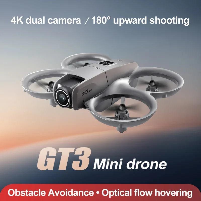 DWI New GT3 Mini RC Drone 8K HD Camera 5G GPS